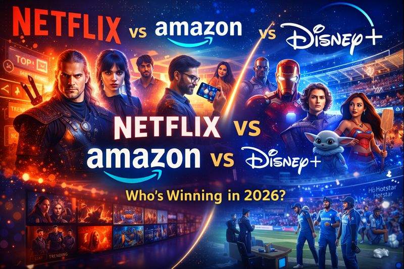 Netflix vs Amazon vs Disney+: Who’s Winning the Streaming War in 2026?