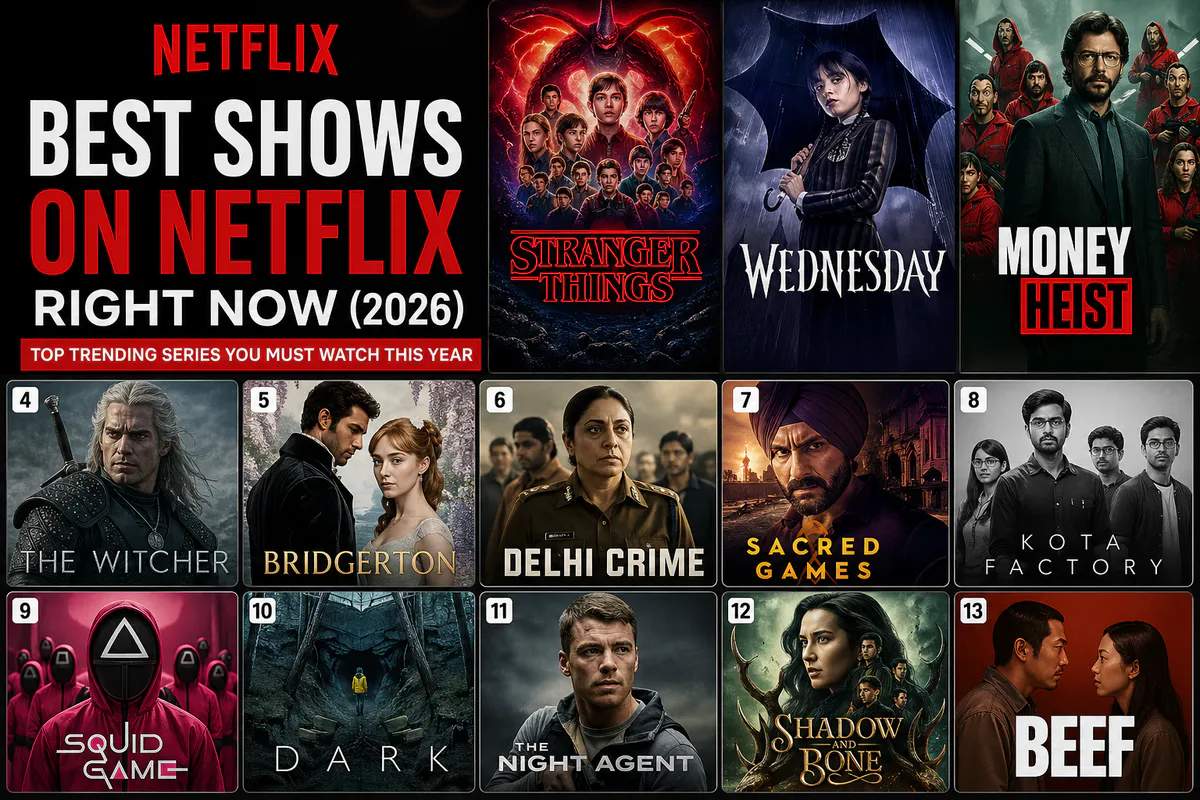 Best Shows on Netflix Right Now (2026) – Top Trending Series You Must Watch This Year