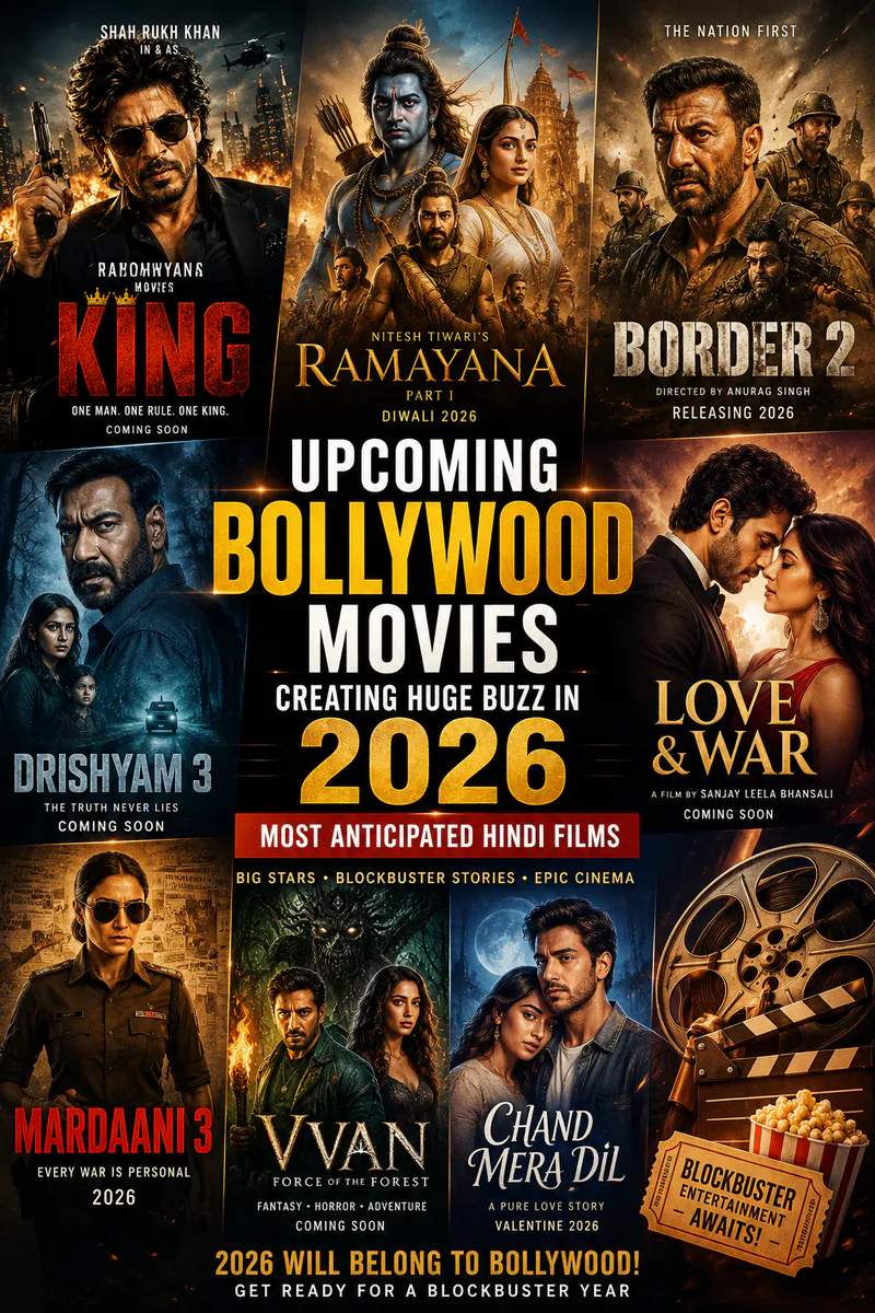 Upcoming Bollywood Movies Creating Huge Buzz in 2026 – Most Anticipated Hindi Films
