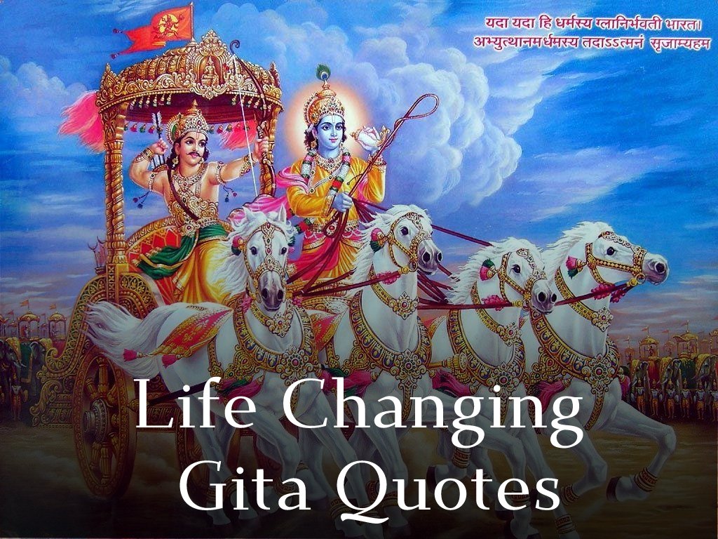 Bhagavad Gita Life Changing Quotes